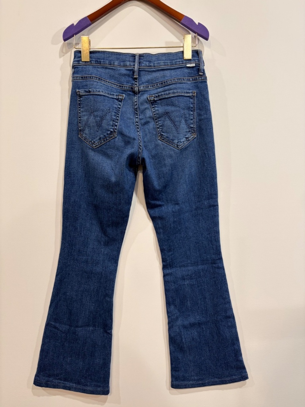 MOTHER Down Low Weekender Heel Jeans 27 Petite 25" Inseam - Picture 2 of 11